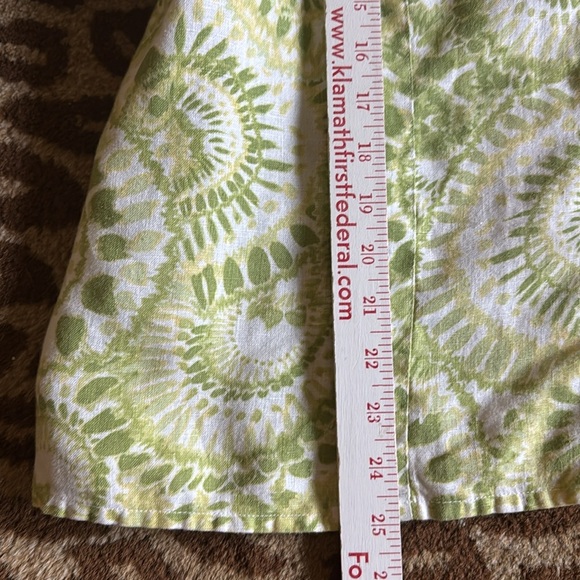 JM Collection Womens 16W Linen Button Up blouse Top Lagenlook coastal grandma - Picture 8 of 9